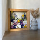 Tricolor symphony of flowers