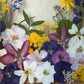 Tricolor symphony of flowers