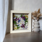 Tricolor symphony of flowers