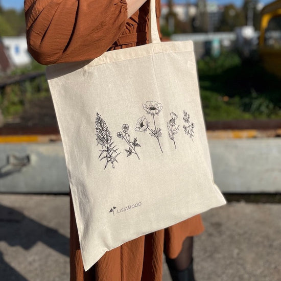 Canvas bag Garden